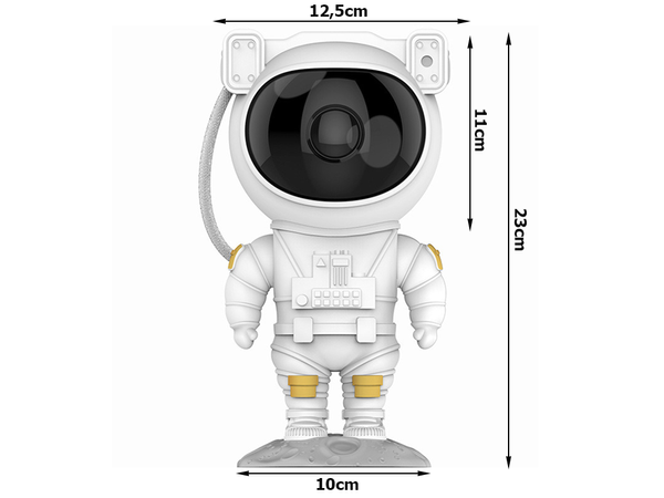Žvaigždžių projektorius astronautas naktinė šviesa lazerinis dangaus projektorius led nuotolinio valdymo pultas