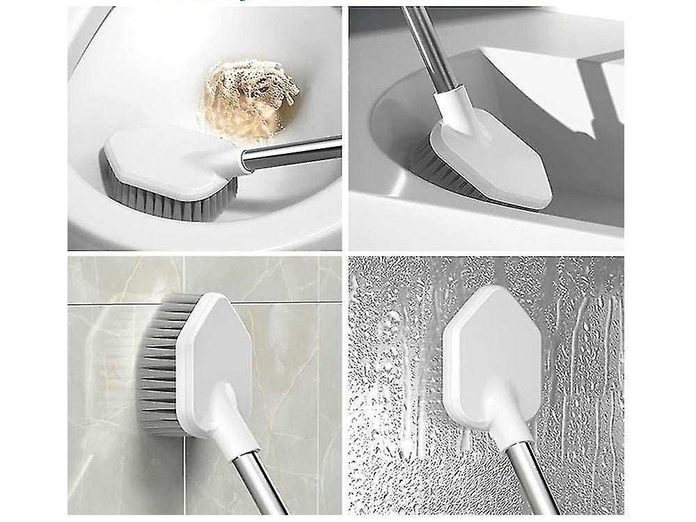 Silikoninis tualeto šepetys wc rinkinys dvigubas 2in1 tualetas