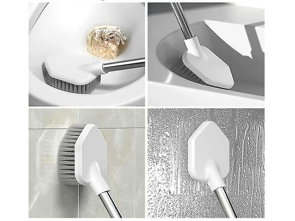 Silikoninis tualeto šepetys wc rinkinys dvigubas 2in1 tualetas