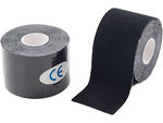 Kineziologinė juosta tejpy tejp plasters kinesiotaping sports pro 5m, Juoda, Szín, Fekete
