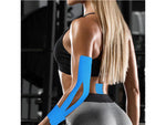 Kineziologinė juosta tejpy tejp plasters kinesiotaping sports pro 5m, Juoda, Szín, Fekete
