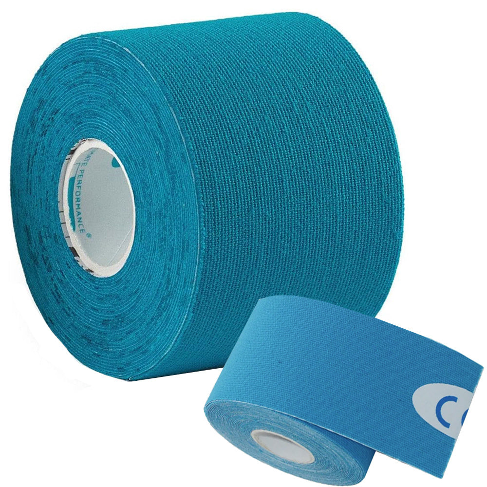 Kineziologinė juosta tejpy tejp plasters kinesiotaping sports pro 5m, Mėlyna, Szín, Kék