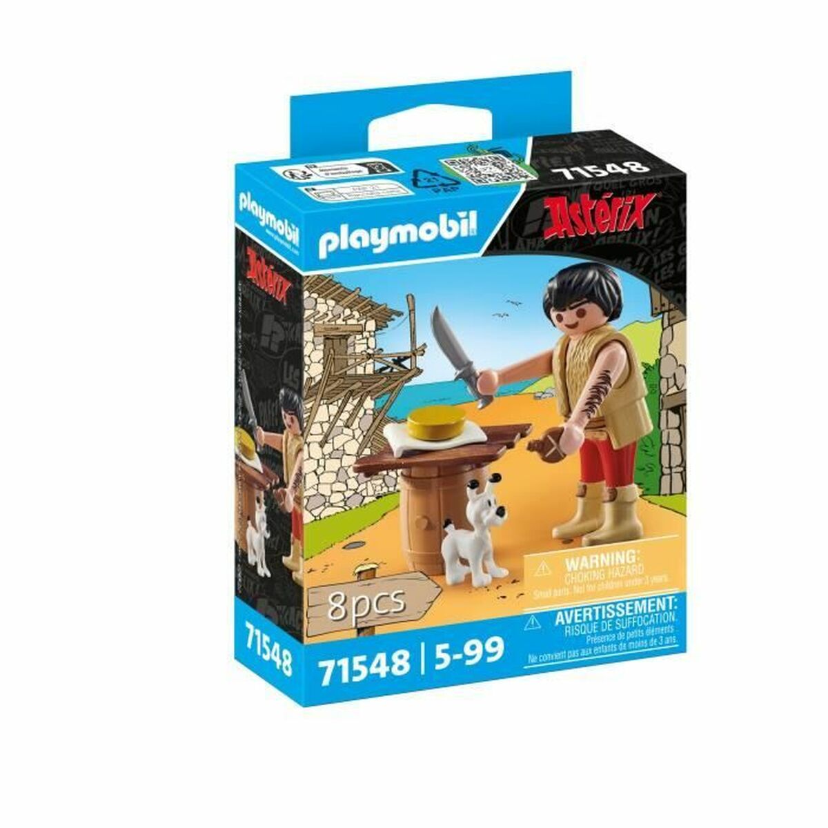 Statulėlė Playmobil Asterix 71548 8 Dalys