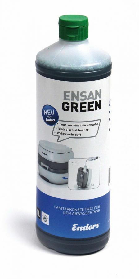 Sanitacijos skystasis koncentratas stovyklavietės tualetams Ensan Green 1 litras