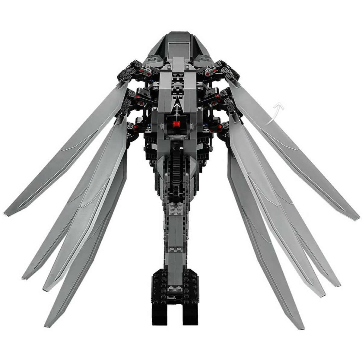 Statybos rinkinys Lego 10327 Icons Dune: Atreides Royal Ornithopter Spalvotas 1369 Dalys