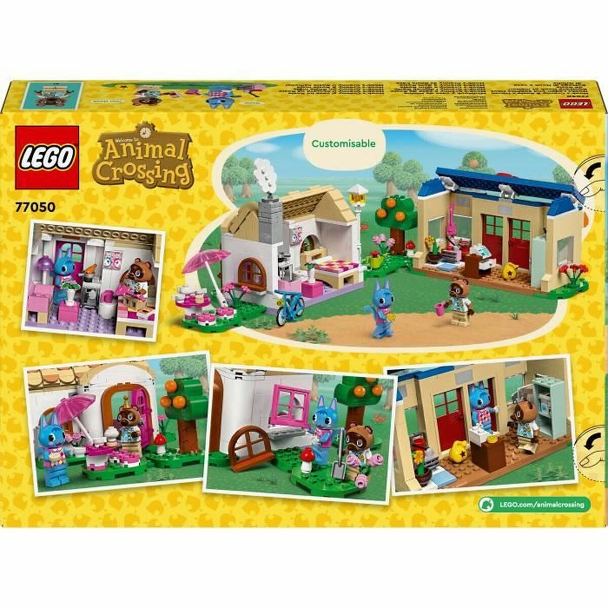 Statybos rinkinys Lego 77050 Nook's Shop & Rosie's House Spalvotas