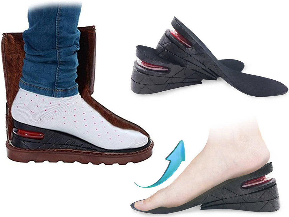 Aukščio didinimo batų vidpadžiai reguliuojami dydžiai 35 - 42 kulniukai