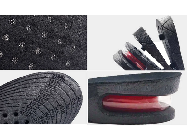 Aukščio didinimo batų vidpadžiai reguliuojami dydžiai 35 - 42 kulniukai