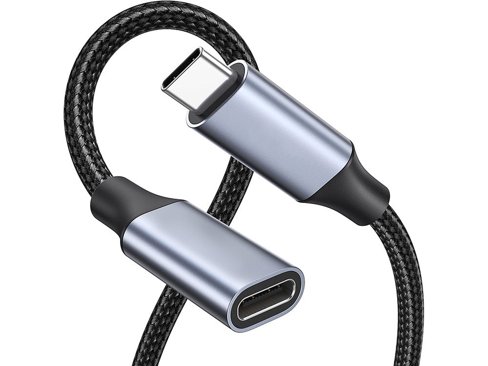 Usb-c adaptieriaus kabelis 2 m ilgio kabelis