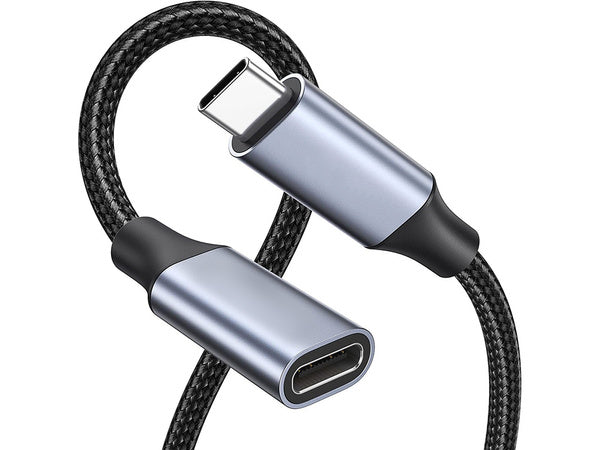 Usb-c adaptieriaus kabelis 2 m ilgio kabelis
