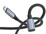 Usb-c adaptieriaus kabelis 2 m ilgio kabelis