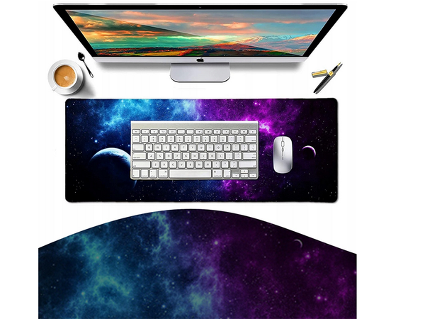 Žaidimų stalo kilimėlis xxl cosmos stars 80x30 thick