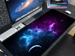 Žaidimų stalo kilimėlis xxl cosmos stars 90x40 thick pelės kilimėlis
