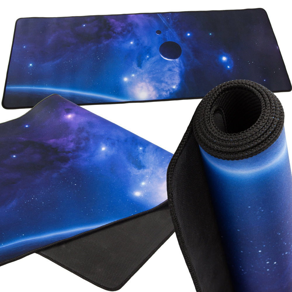 Didelis biuro pelės kilimėlis cosmos stars inside the world 80x30