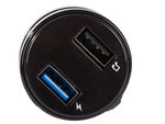 Fm transmiteris mp3 bluetooth įkroviklis 2x usb audio automobilio įkroviklis