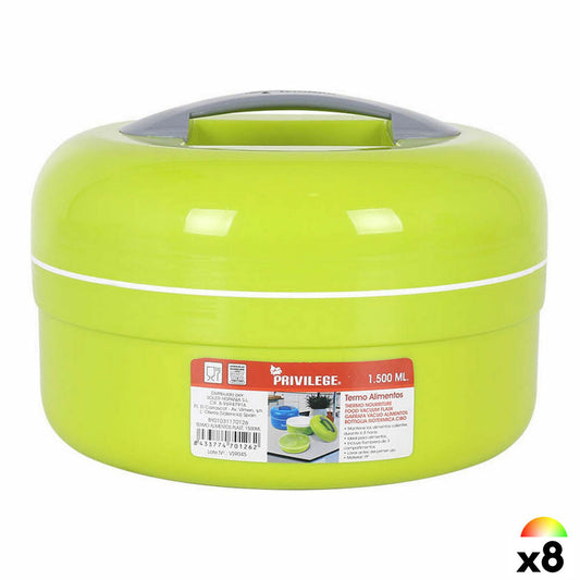 Termosas maistui Privilege 85285 Plastmasinis 22 x 15 cm (8 vnt.) (1,5 L)