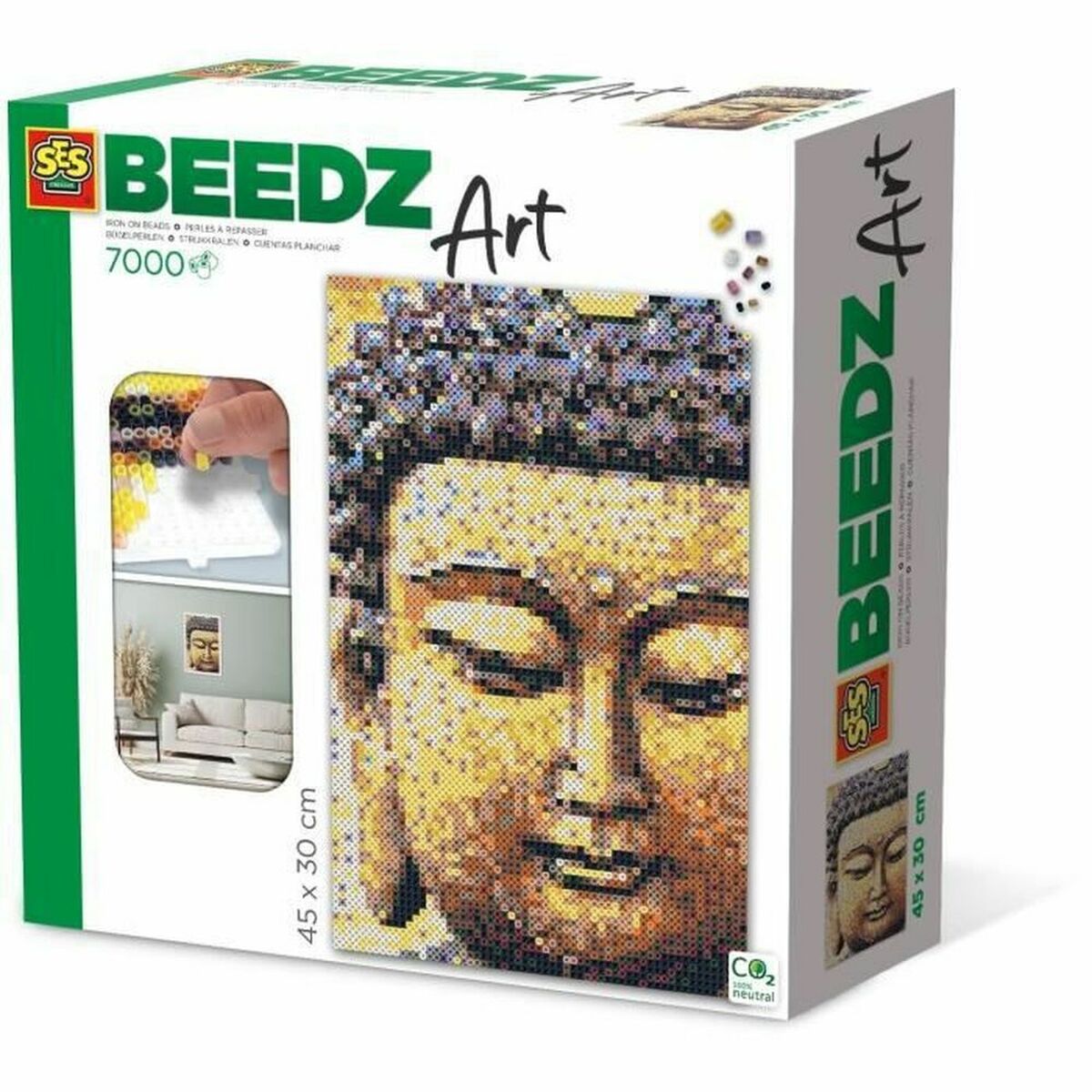 Mozaika SES Creative Beedz Art - Buda 7000 (FR)