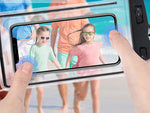Vandeniui atsparus telefono dėklas baseinas paplūdimys baidarių dėklas telefonui, Juoda, Szín, Fekete