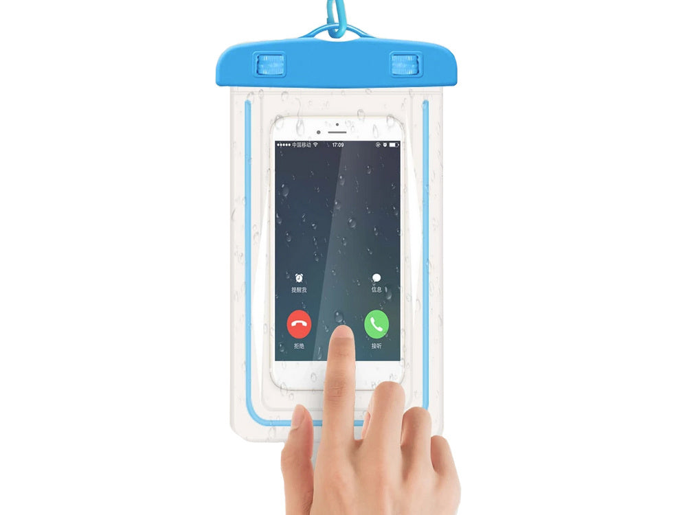 Vandeniui atsparus telefono dėklas baseinas paplūdimys baidarių dėklas telefonui, Mėlyna, Szín, Kék