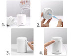 Mini oro drėkintuvas oro difuzorius aromaterapijos rūkas usb rgb, Baltas, Szín, Fehér