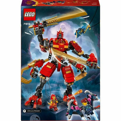 Statybos rinkinys Lego NINJAGO 71812 Kai's Ninja Climbing Robot Spalvotas