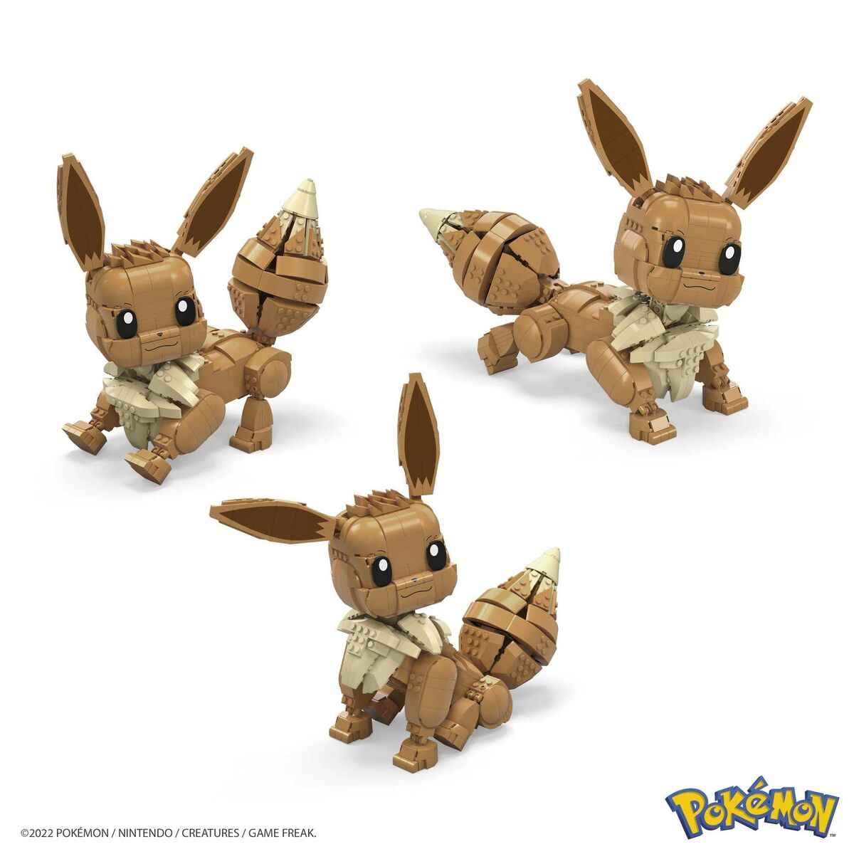 Statybos rinkinys Pokémon Pokemon Eevee Giant Spalvotas