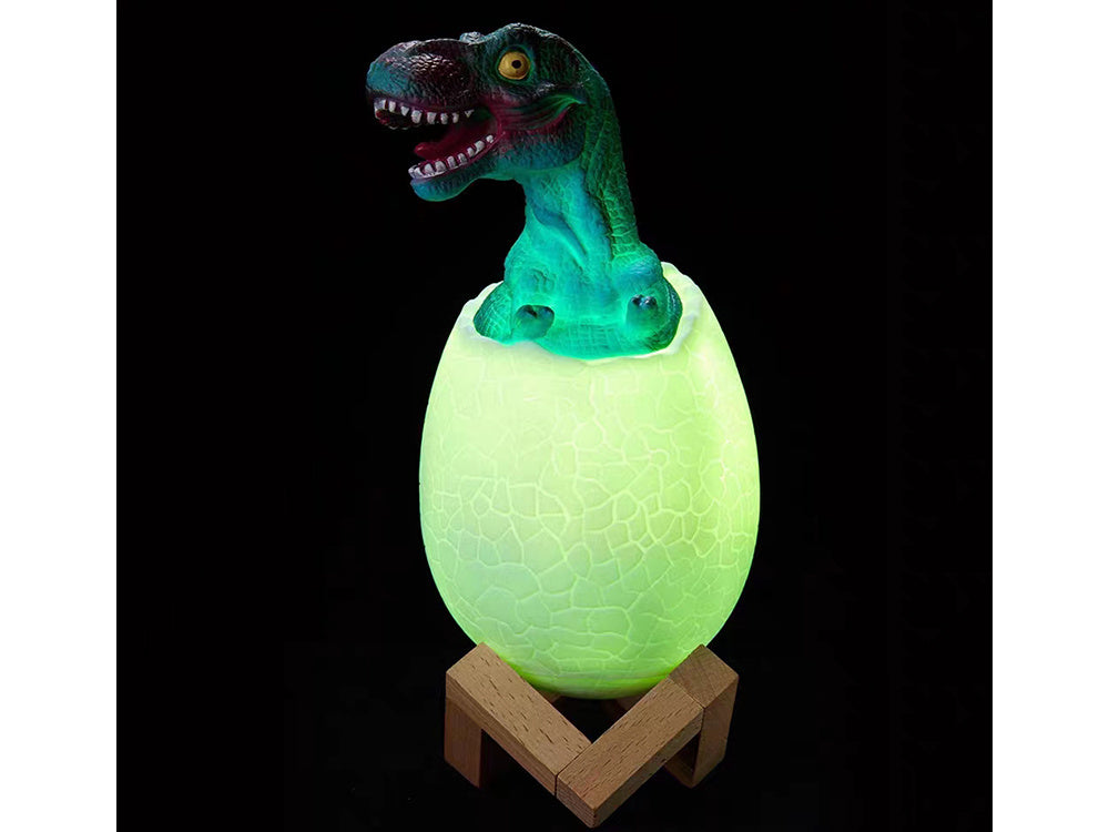 Dinozaurų naktinė šviesa tiranozauro kiaušinis rgb vadovaujama kiaušinių šviesa vaikams, 12294_3, Gyártói kód, 12294_3