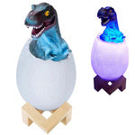 Dinozaurų naktinė šviesa tiranozauro kiaušinis rgb vadovaujama kiaušinių šviesa vaikams, 12294_3, Gyártói kód, 12294_3