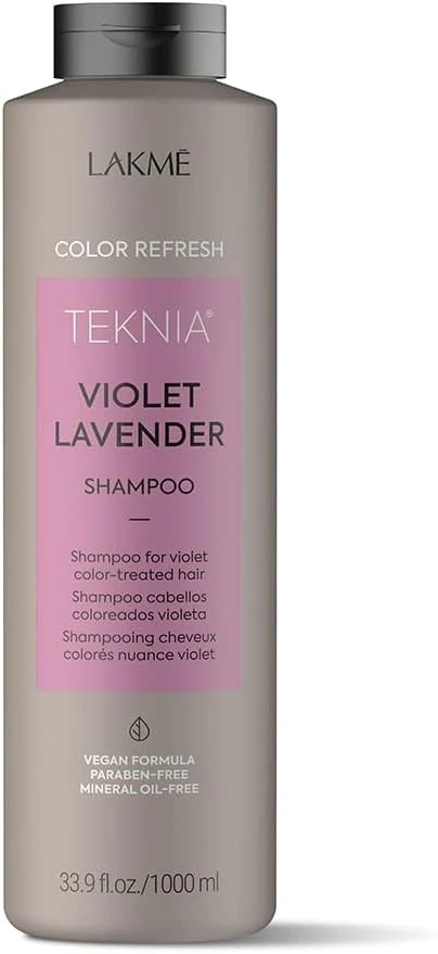 Lakme Teknia Refresh violetinis levandų šampūnas 1000ml