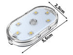 6 led lempos rgb automobilio interjero apšvietimas belaidis papildymas