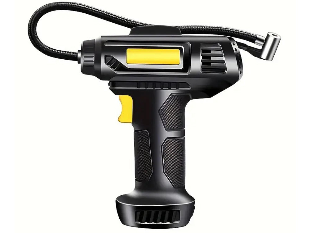 Automobilio kompresorius ratų pripūtimo pistoletas 12v 120w 10 barų led