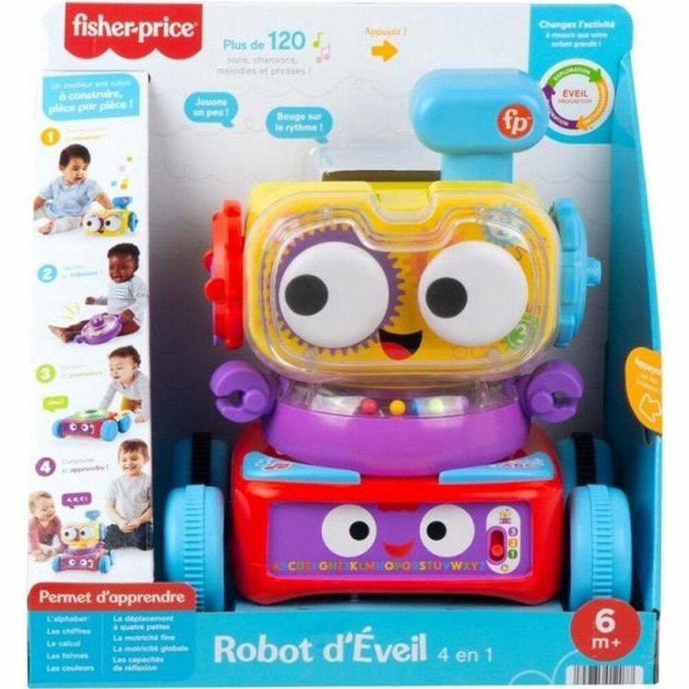 Trasa su Rampomis Fisher Price  Jo the Robot 4 in 1