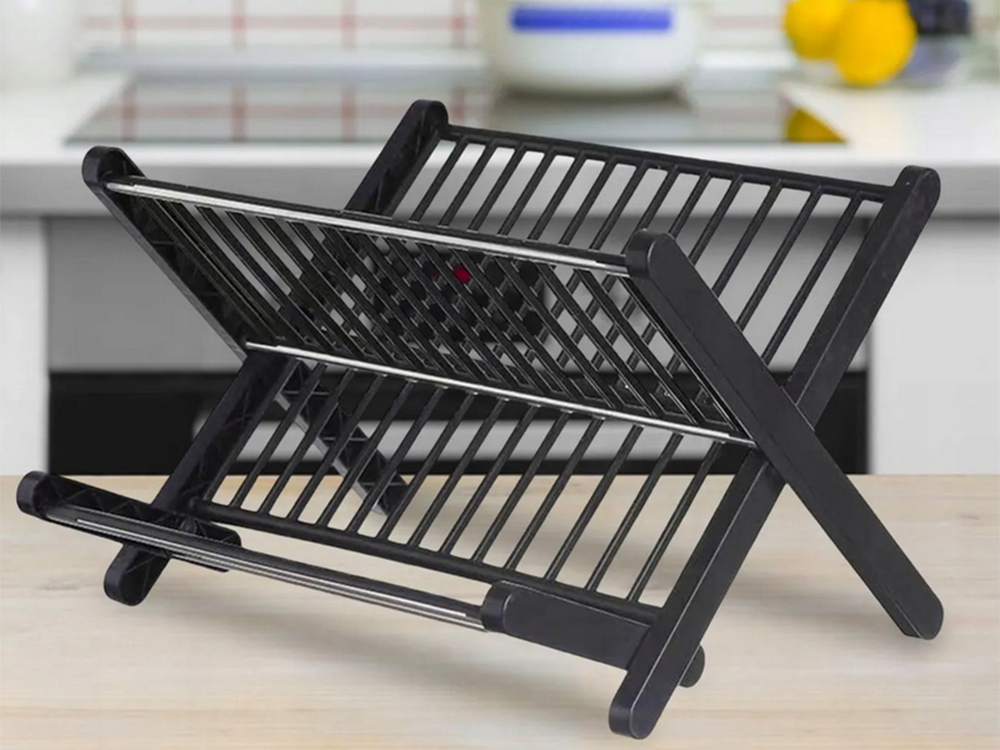 Dvigubo denio nusausinimo dėklas sulankstomas dėklas, stovintis didelis