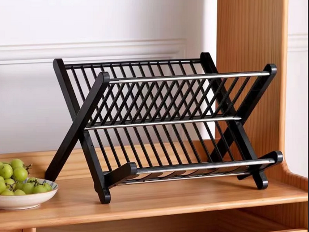 Dvigubo denio nusausinimo dėklas sulankstomas dėklas, stovintis didelis