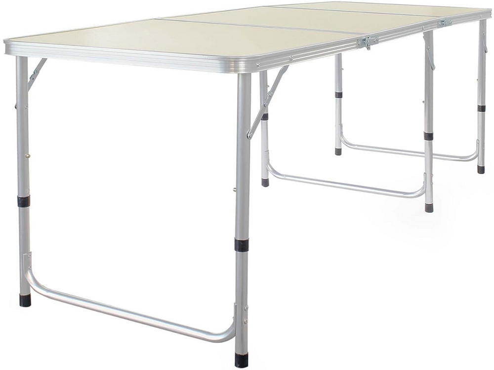 Kelioninis stalas sulankstomas sodo stalas rankena didelis 180x60 dėklas