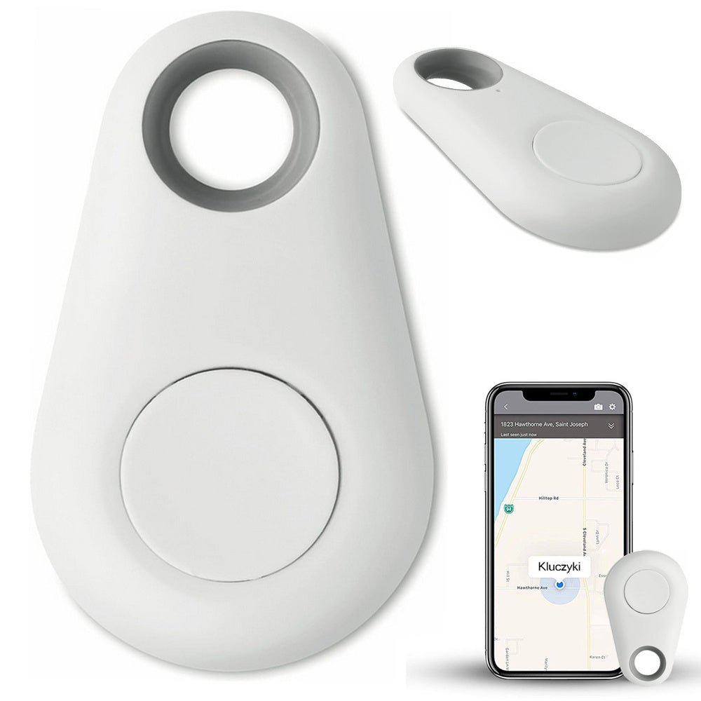 Rakto žiedas telefono rakto lokatorius bluetooth rakto ieškiklis signalo siųstuvas, Baltas, Szín, Fehér