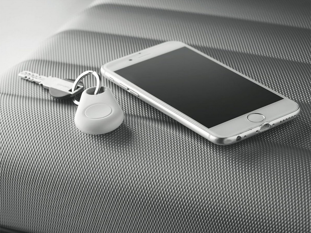 Rakto žiedas telefono rakto lokatorius bluetooth rakto ieškiklis signalo siųstuvas, Baltas, Szín, Fehér