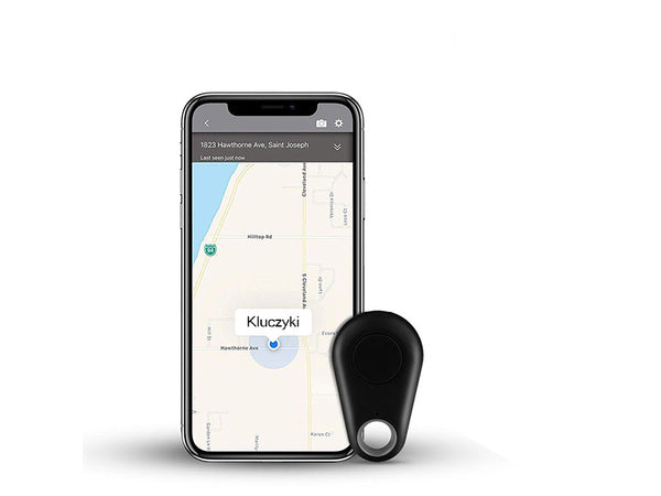 Rakto žiedas telefono rakto lokatorius bluetooth rakto ieškiklis signalo siųstuvas, Juoda, Szín, Fekete