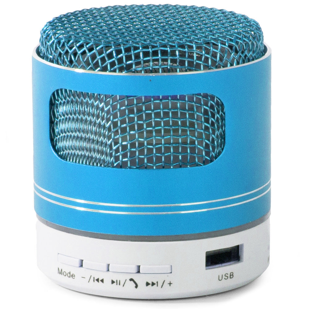 Bluetooth mini belaidis mp3 radijas fm usb microsd jungtis, Mėlyna, Szín, Kék