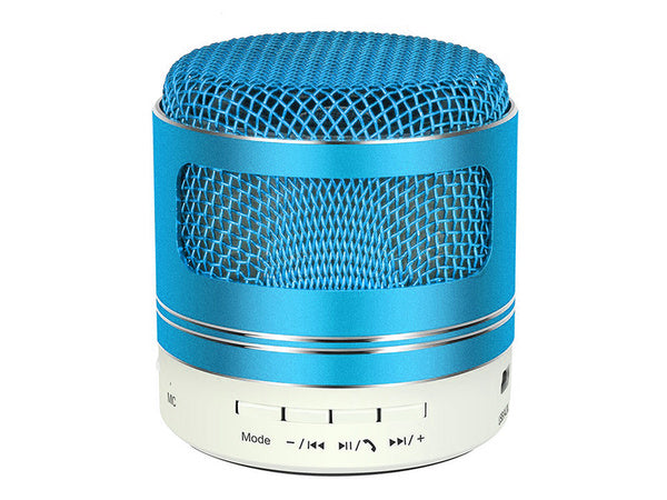 Bluetooth mini belaidis mp3 radijas fm usb microsd jungtis, Mėlyna, Szín, Kék
