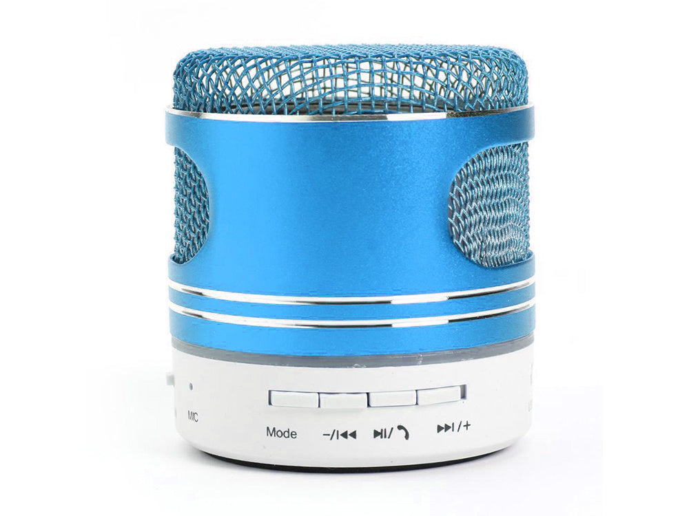 Bluetooth mini belaidis mp3 radijas fm usb microsd jungtis, Mėlyna, Szín, Kék