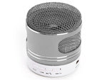 Bluetooth mini belaidis mp3 radijas fm usb microsd jungtis, Sidabras, Szín, Ezüst
