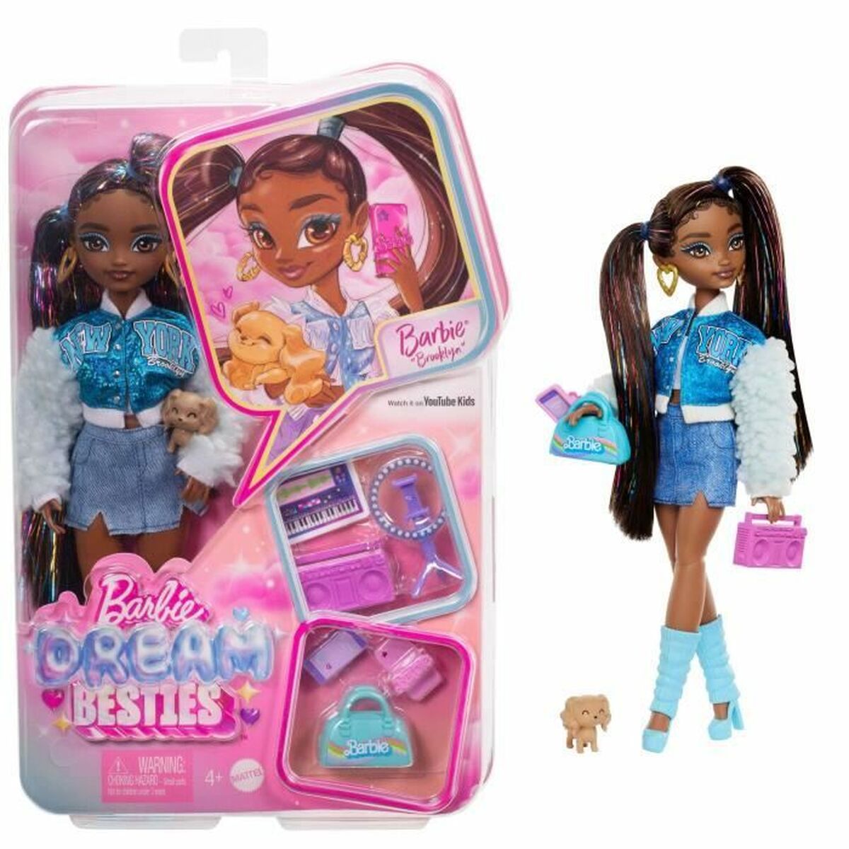 Lėlė Barbie Brooklyn