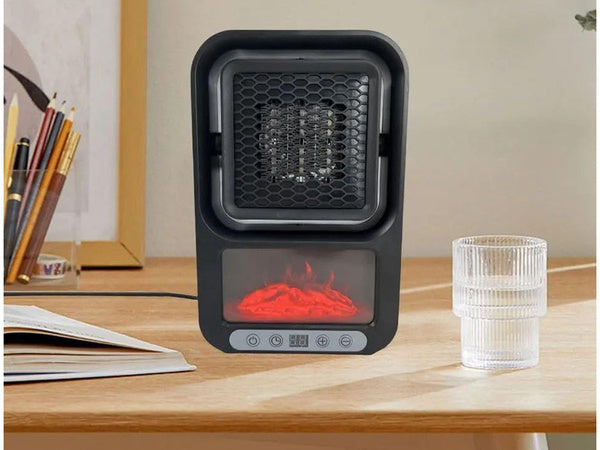 Faerlka thermo heater elektrinis šildytuvas termostatas 500w židinys tvirtas