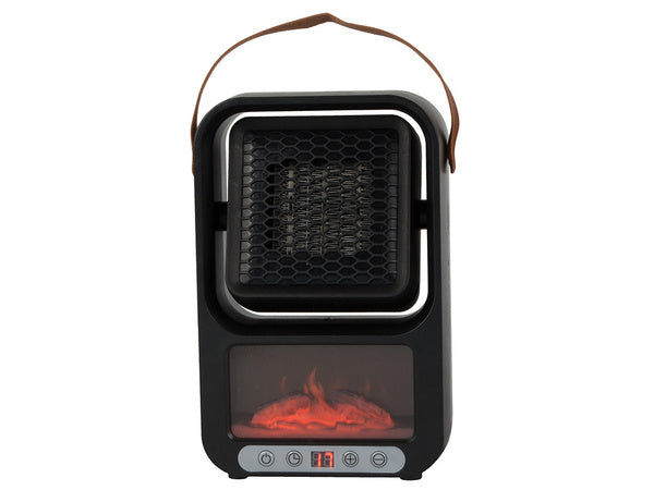 Faerlka thermo heater elektrinis šildytuvas termostatas 500w židinys tvirtas