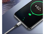 3in1 usb kabelis telefonui žaibo kabelis iphone micro usb type-c 1.2m