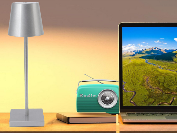 Stalo naktinė lemputė lietimui jautri lempa 3 žingsnių aukštas belaidis usb, Baltas, Szín, Fehér