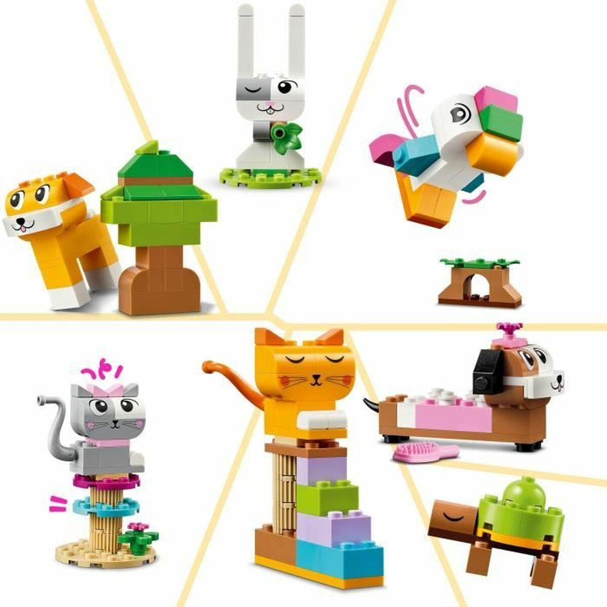 Statybos rinkinys Lego Classic Creative Pets Spalvotas