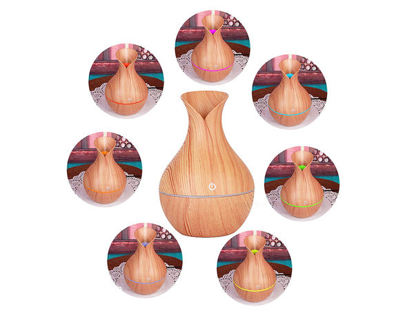 Oro drėkintuvas aromato difuzorius aromaterapija rgb apšvietimas usb