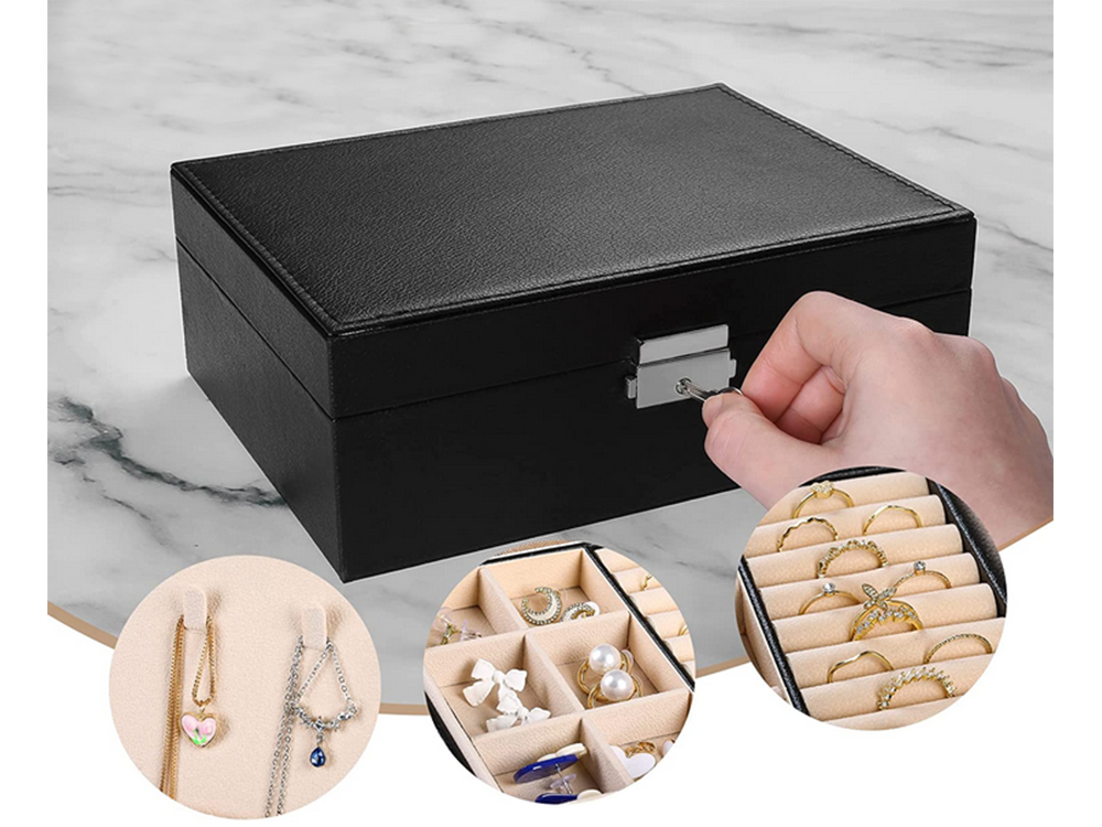 Skrynios organizatorius papuošalų dėžutė elegantiška raktų dėžutė